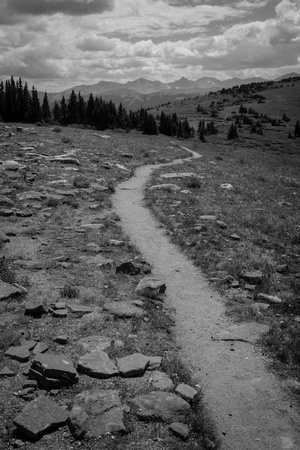Shrine Pass Trail and Tenmile Range, Arapaho National Forest Colorado