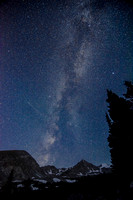 Milky Way over Father Dyer Peak in Tenmile Range, Colorado
