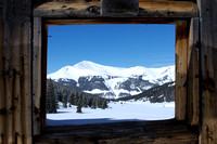 Jaques Peak Framed from Boston Mine, Maflower Gulch, Summit County Colorado
